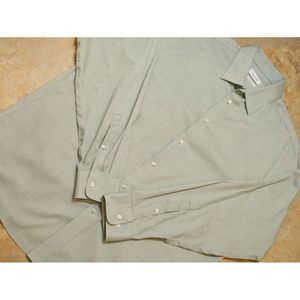 CALVIN KLEIN Steel+ Dress Shirt - Sz. 17 34/35